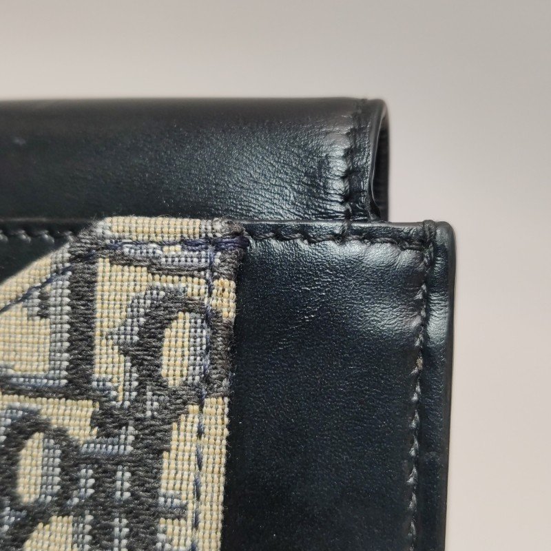 Dior Saddle馬鞍包牛皮帆布Oblique印花馬鞍造型手拿包-15