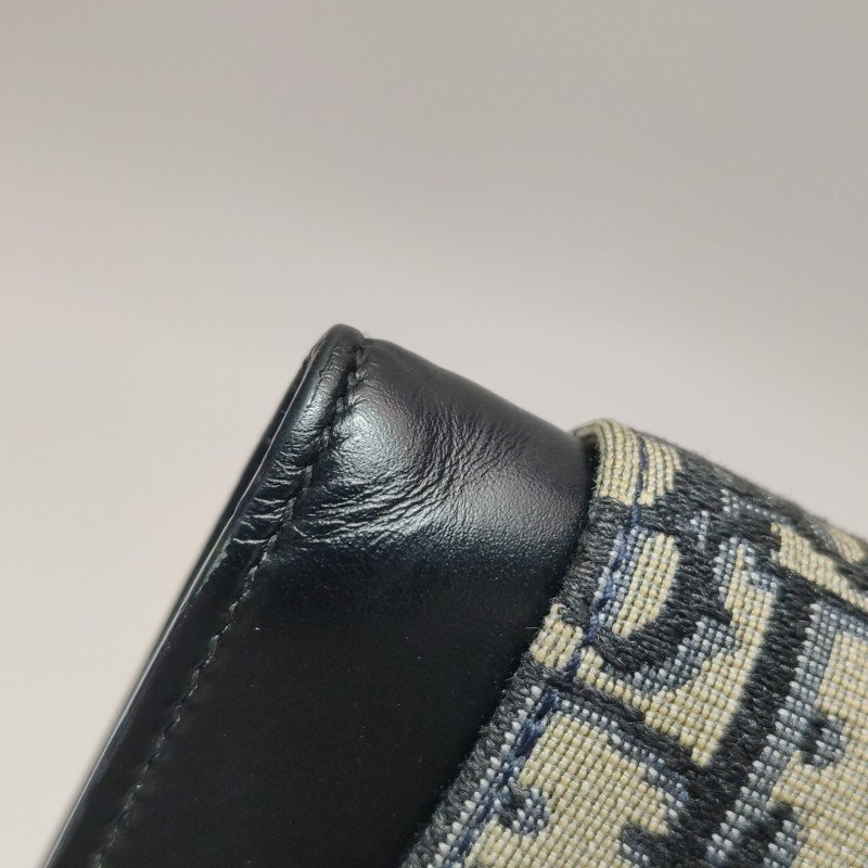 Dior Saddle馬鞍包牛皮帆布Oblique印花馬鞍造型手拿包-19