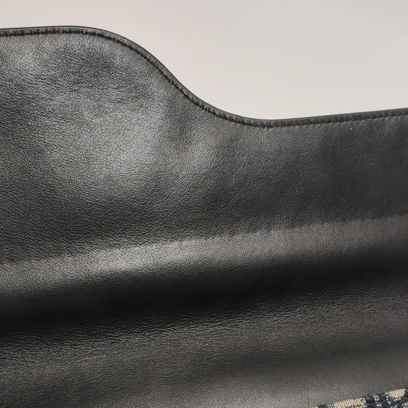 Dior Saddle馬鞍包牛皮帆布Oblique印花馬鞍造型手拿包-22