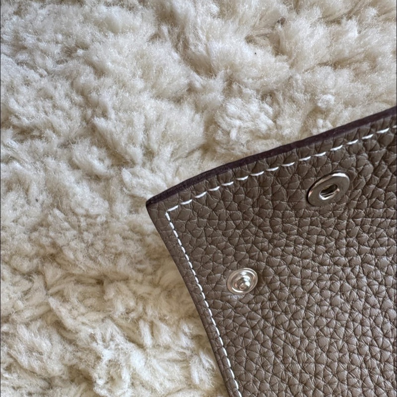 🎄聖誕禮物首選🎄Hermes置物皮盤/置物盤/皮盤/大象灰-10