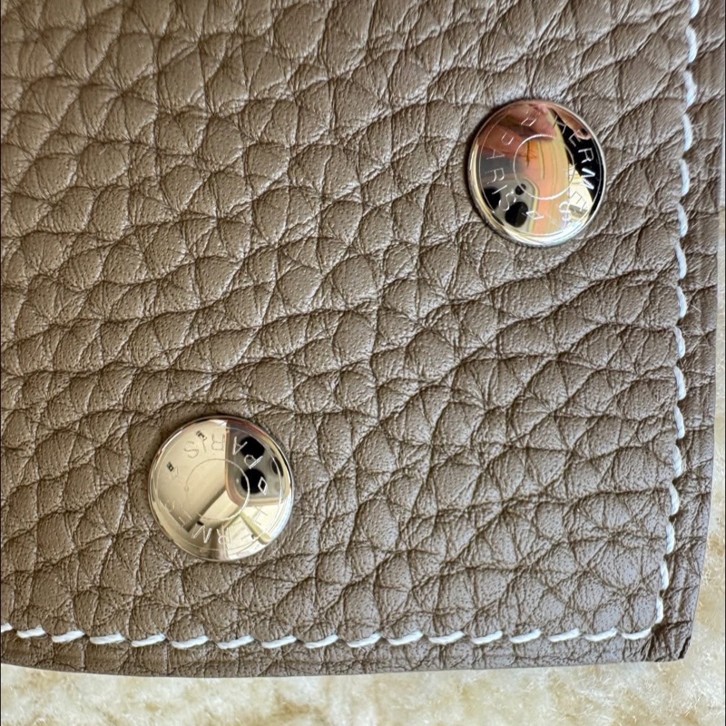 🎄聖誕禮物首選🎄Hermes置物皮盤/置物盤/皮盤/大象灰-11