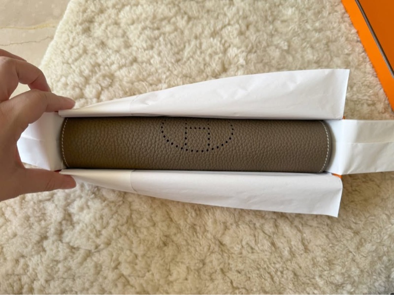 🎄聖誕禮物首選🎄Hermes置物皮盤/置物盤/皮盤/大象灰-15