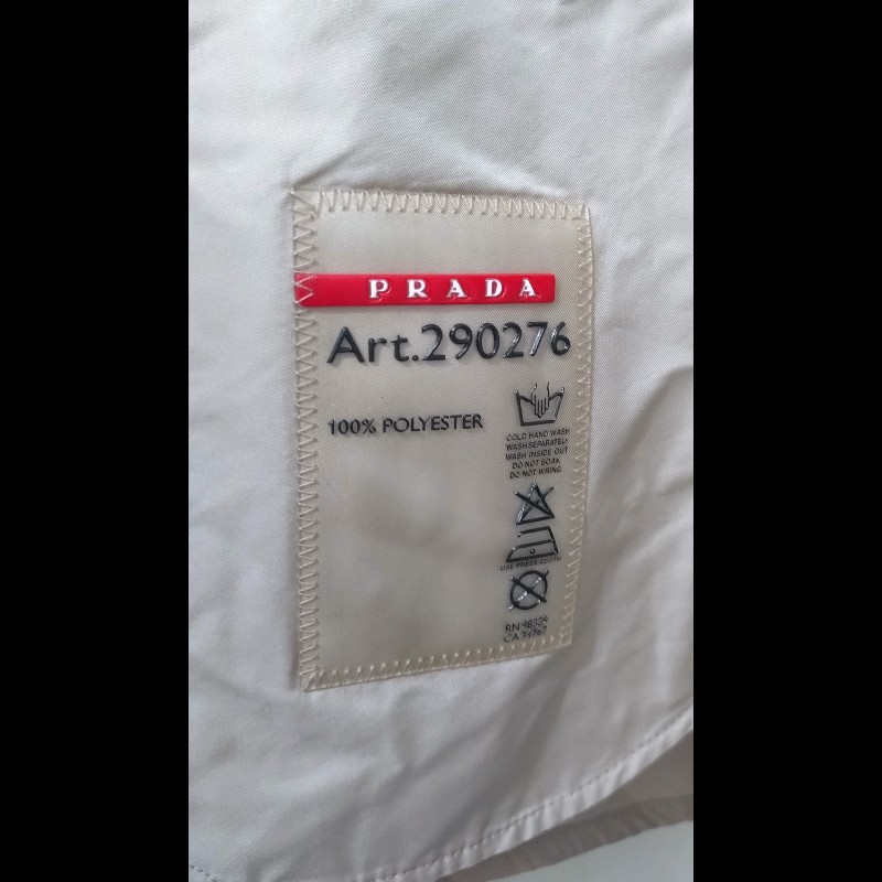 Prada 淺駝色雙排釦薄風衣-8