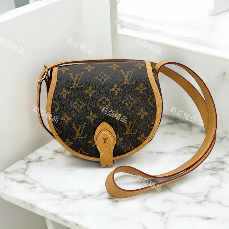 莉亞精品♡ LV 馬鞍包 二手美包-0