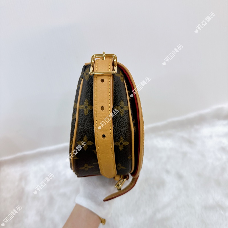 莉亞精品♡ LV 馬鞍包 二手美包-4
