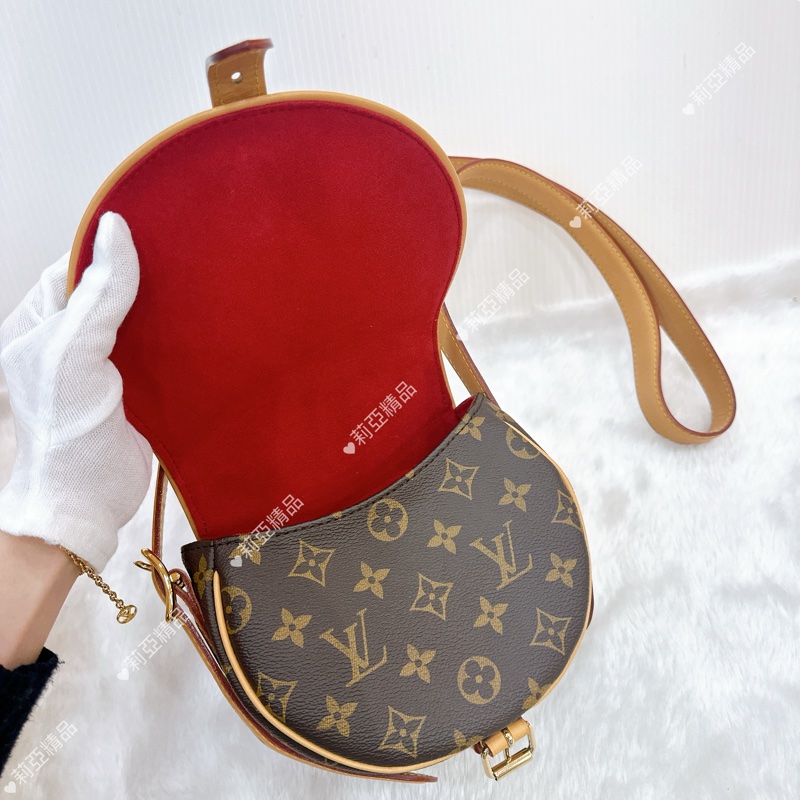 莉亞精品♡ LV 馬鞍包 二手美包-12