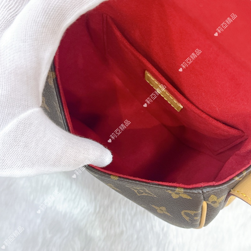 莉亞精品♡ LV 馬鞍包 二手美包-13