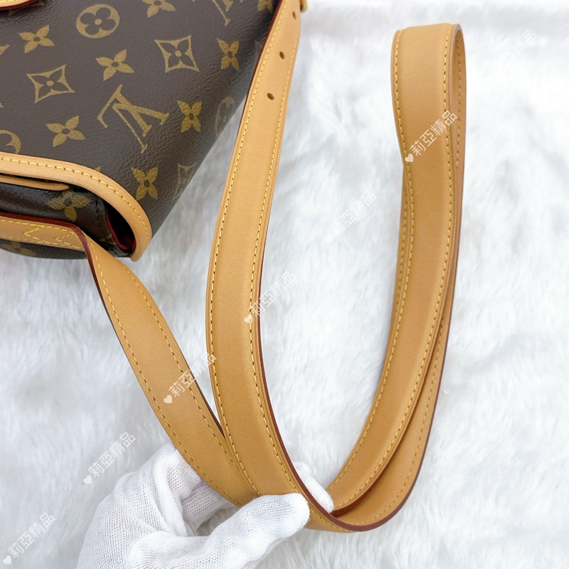 莉亞精品♡ LV 馬鞍包 二手美包-15