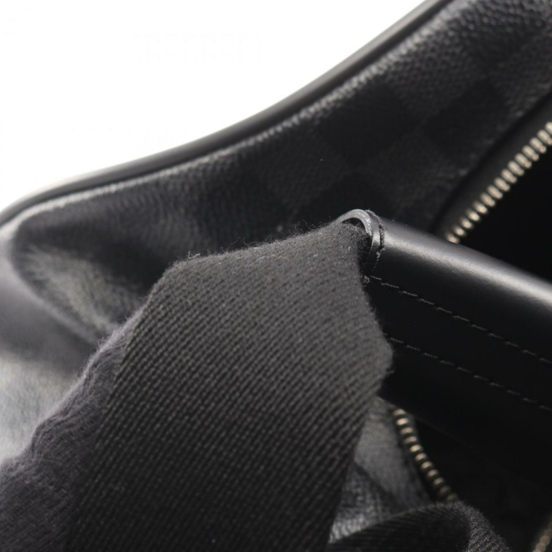 路易威登 Neo Eole 55 手提包，塗佈帆布配 Damier Graphite 圖案，男士，黑色，N23000-9