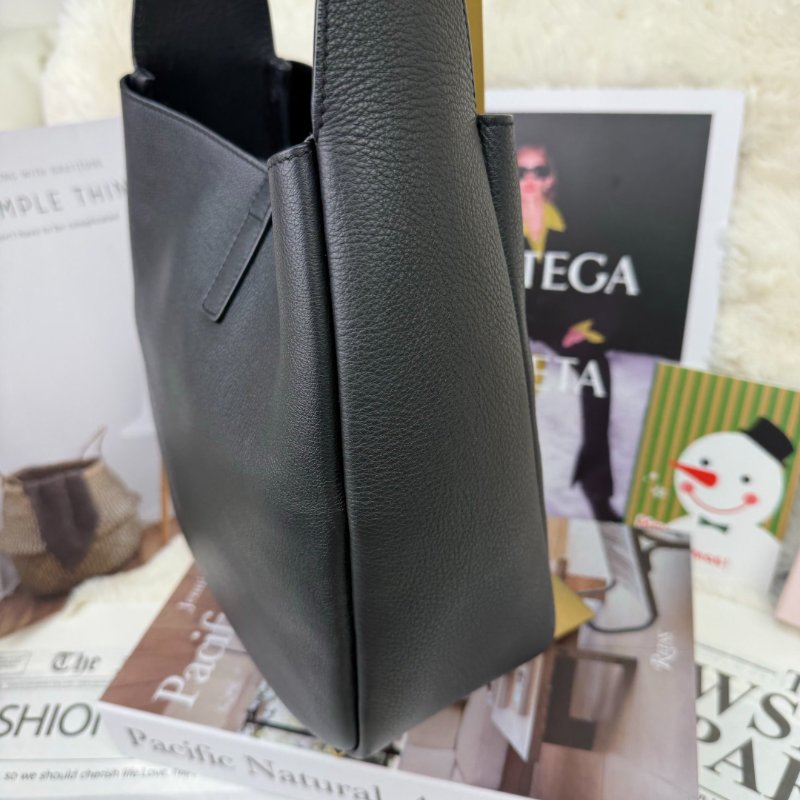 YSL PARIS Le5a7 黑色 牛皮 小號 hobo 金標 手袋-3