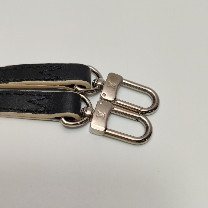 Louis Vuitton(LV)Petite Malle小盒子小號牛皮拼色老花S-lock鎖扣斜挎包-13