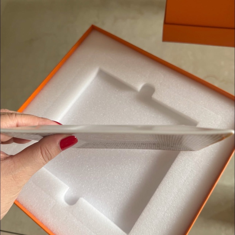 🎄聖誕禮物🎄 全新Hermes 金色馬賽克 正方形盤-16