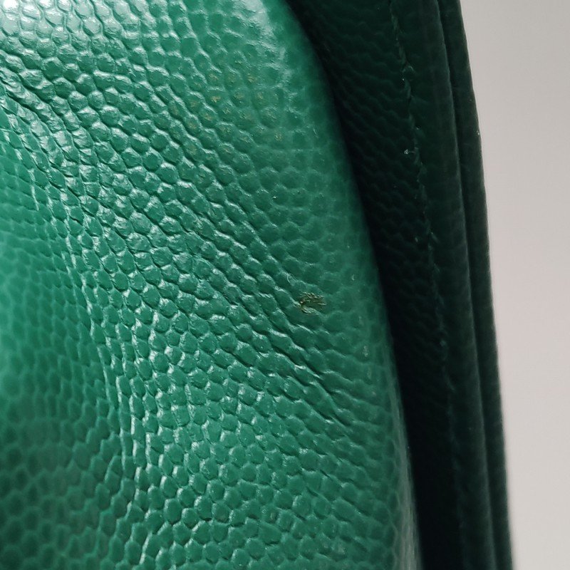 Chanel Leboy季節限定款中號牛皮菱格絎縫方形雙C鎖扣單肩包-24