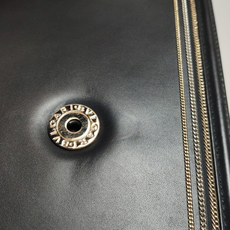 Bvlgari Serpenti Diamond小號牛皮蛇頭扣環單肩包斜挎包-17