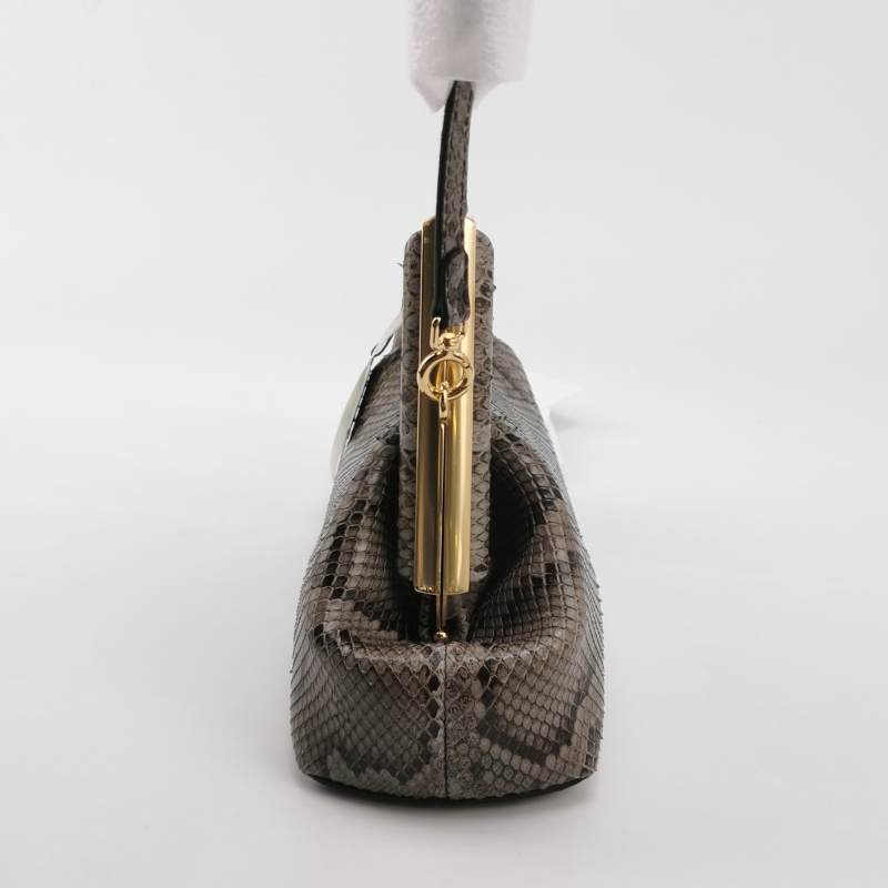 Fendi First小號蛇皮斜挎包單肩包 9.8新-2