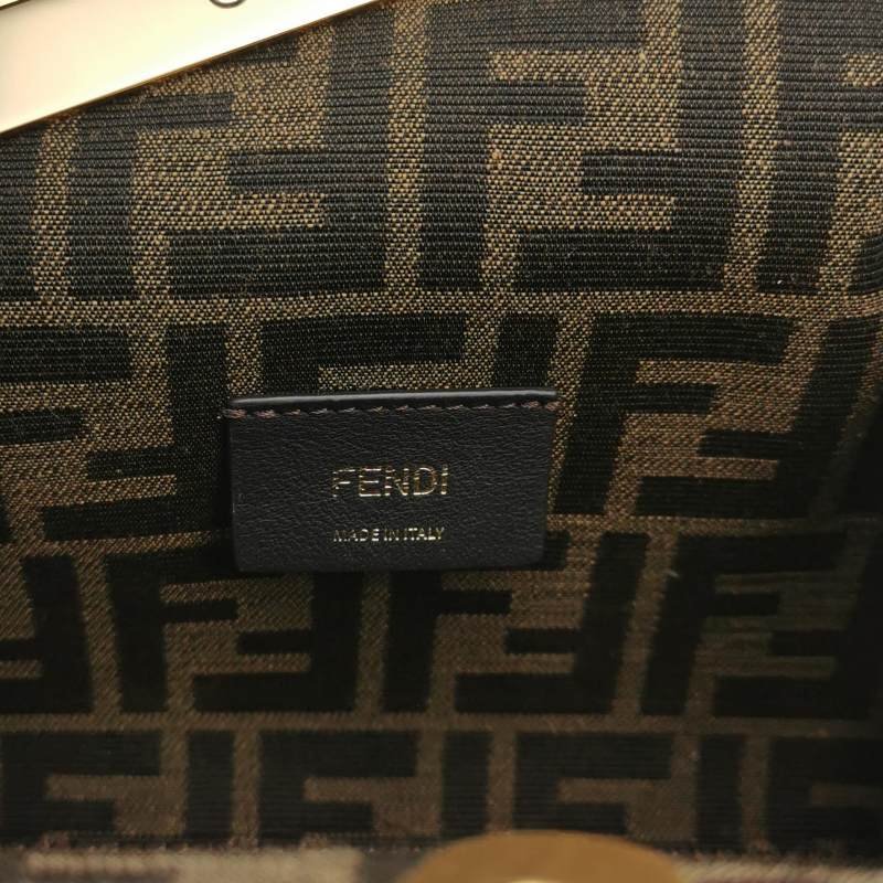 Fendi First小號蛇皮斜挎包單肩包 9.8新-7