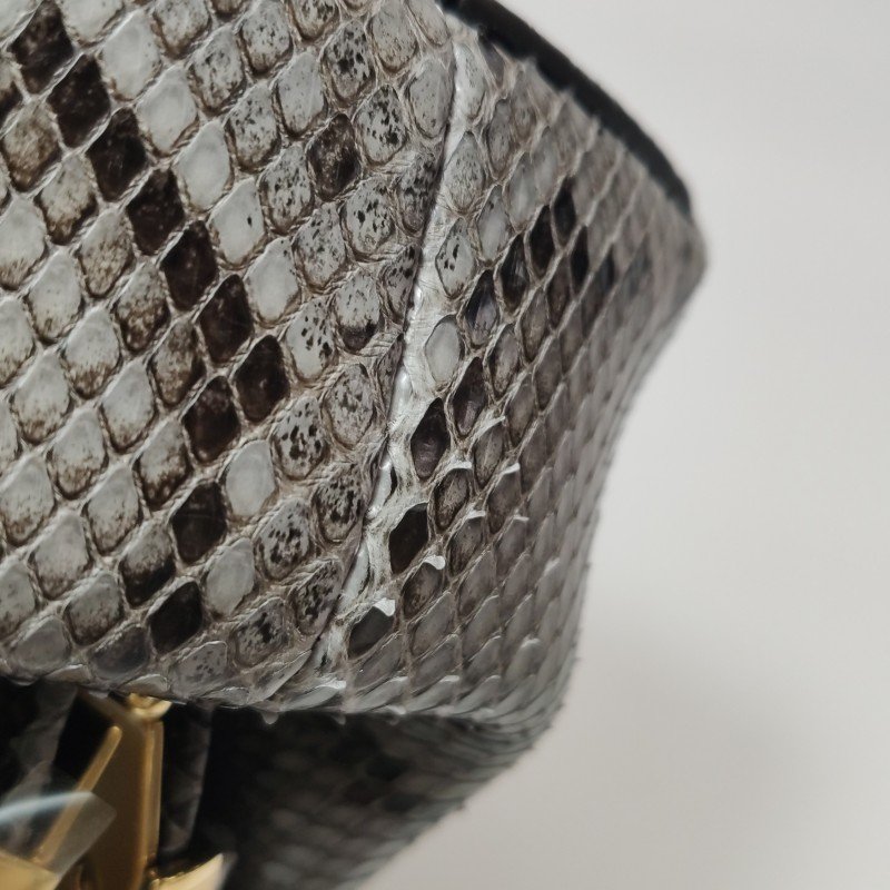 Fendi First小號蛇皮斜挎包單肩包 9.8新-11