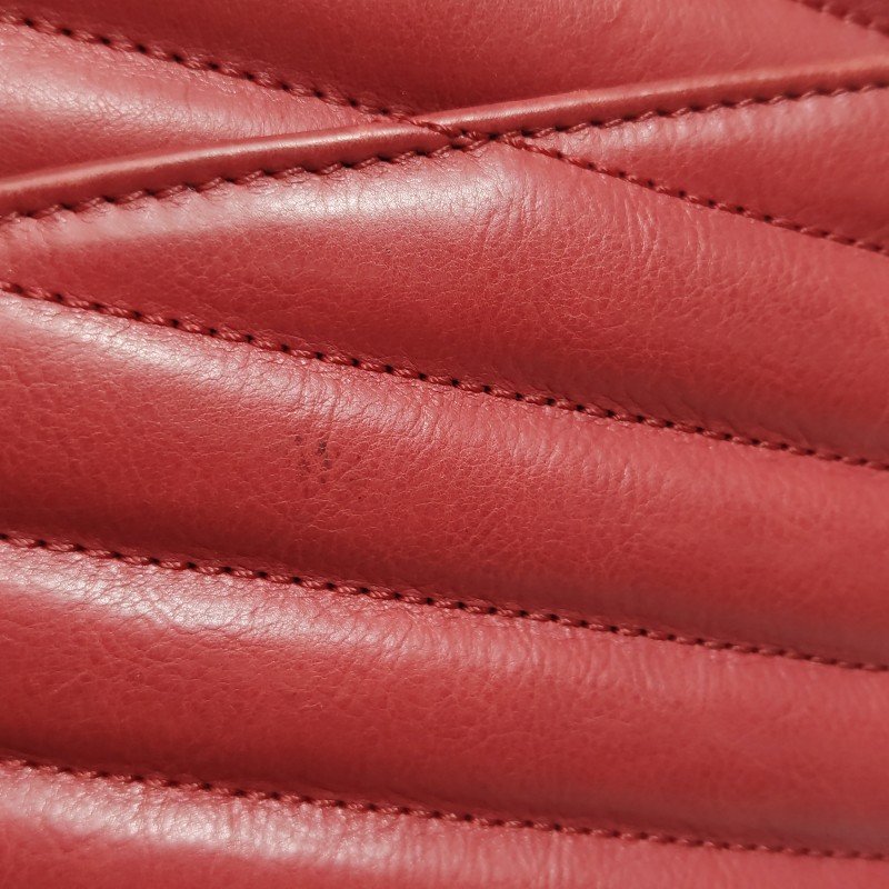 Chanel 2.55 Flag Bag季節限定款中號牛皮純色絎縫矩形旋扣單肩包-15