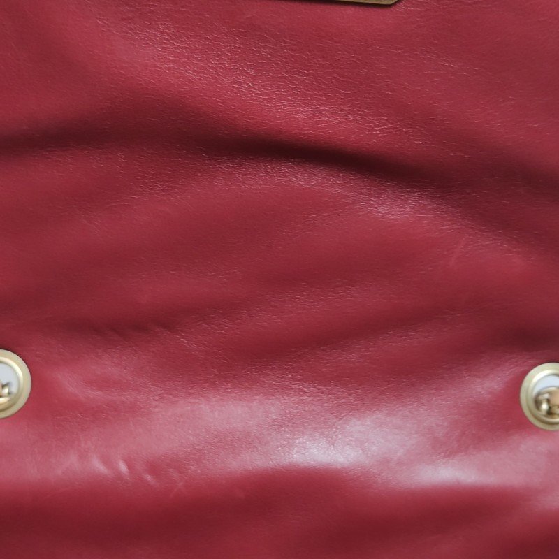 Chanel 2.55 Flag Bag季節限定款中號牛皮純色絎縫矩形旋扣單肩包-19