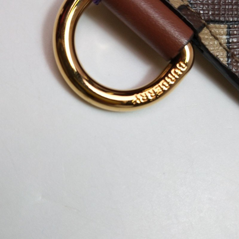 Burberry TB 牛皮 TB 印花 字母 Logo TB 標識 手拿包 9.8新-10