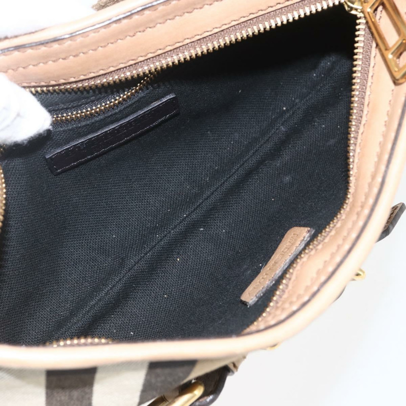 【日本直送】BURBERRY Nova 格紋帆布單肩包 米色 金色 正品 156881V-9