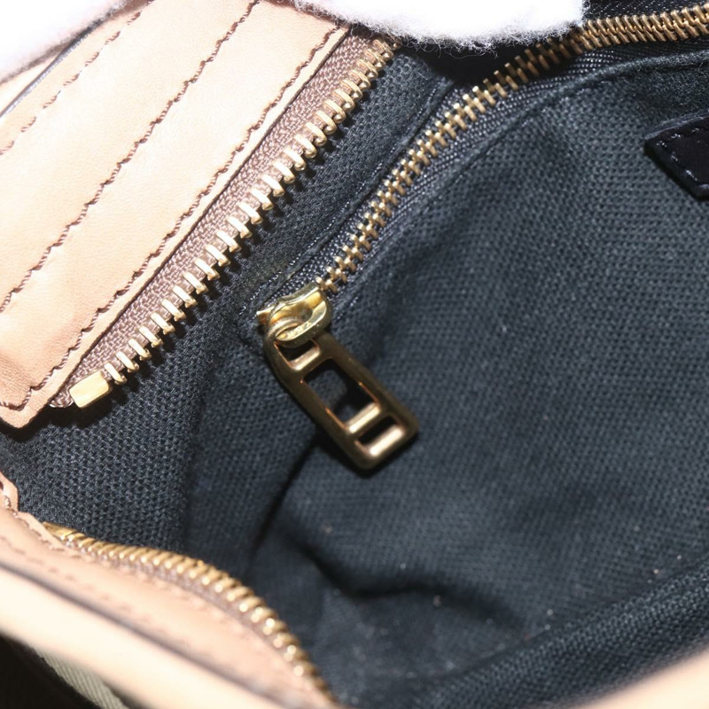 【日本直送】BURBERRY Nova 格紋帆布單肩包 米色 金色 正品 156881V-18