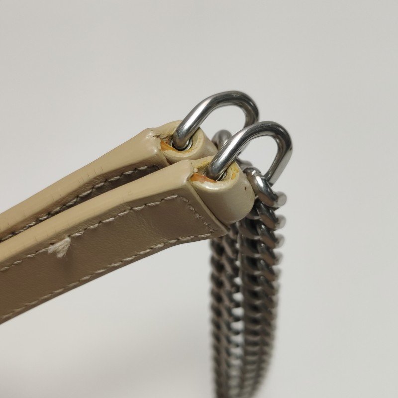 Saint Laurent LouLou小號牛皮純色YSL標誌絎縫單肩包-12