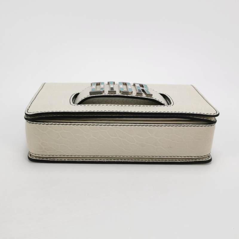 Dior Dio(r)evolution羊皮字母logo斜挎包單肩包-5