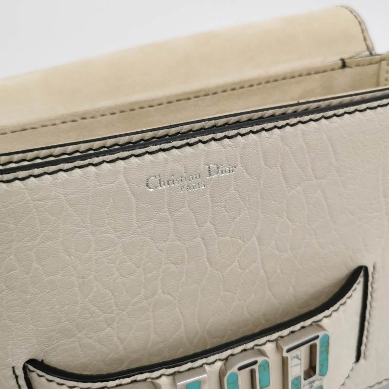 Dior Dio(r)evolution羊皮字母logo斜挎包單肩包-7