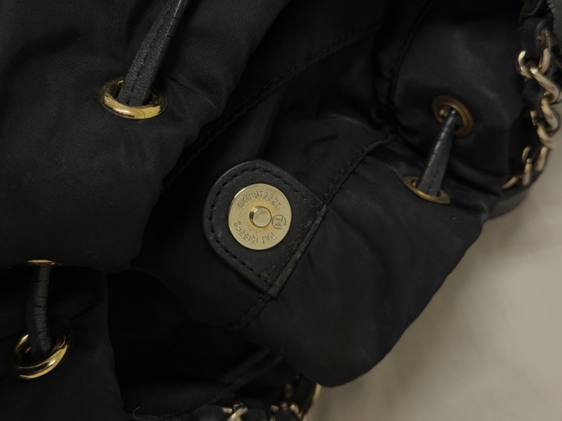 agnes b 鏈條尼龍水餃包肩背包側背包-6