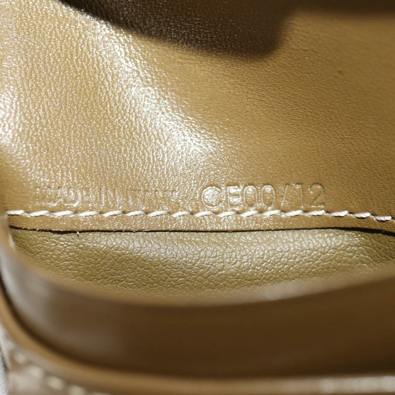 【日本直送】CELINE C Macadam 帆布雙折皮夾 綠色 正品 153720V-10