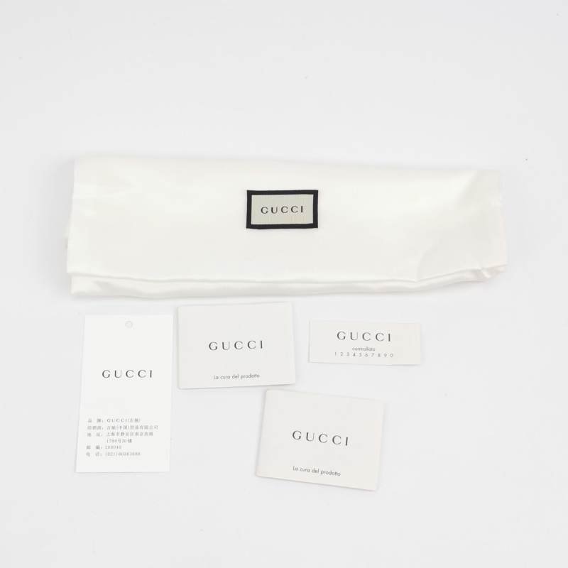 Gucci GG Blooms牛皮雙G老花天竺葵印花手拿包-6