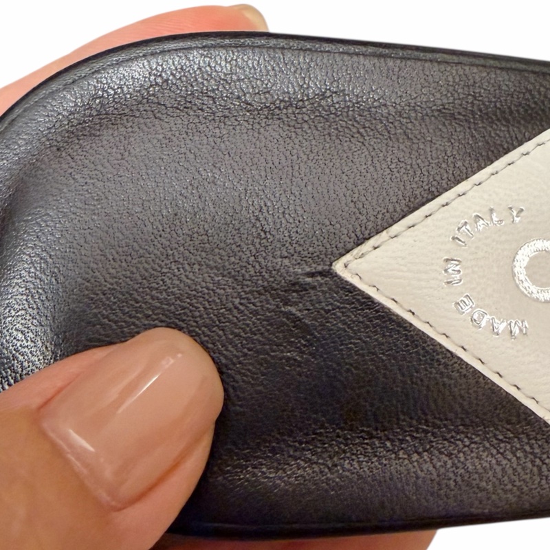 🍒Chanel Vintage Mules細摺皮革低跟鞋size:38.5/2F251218-1-13