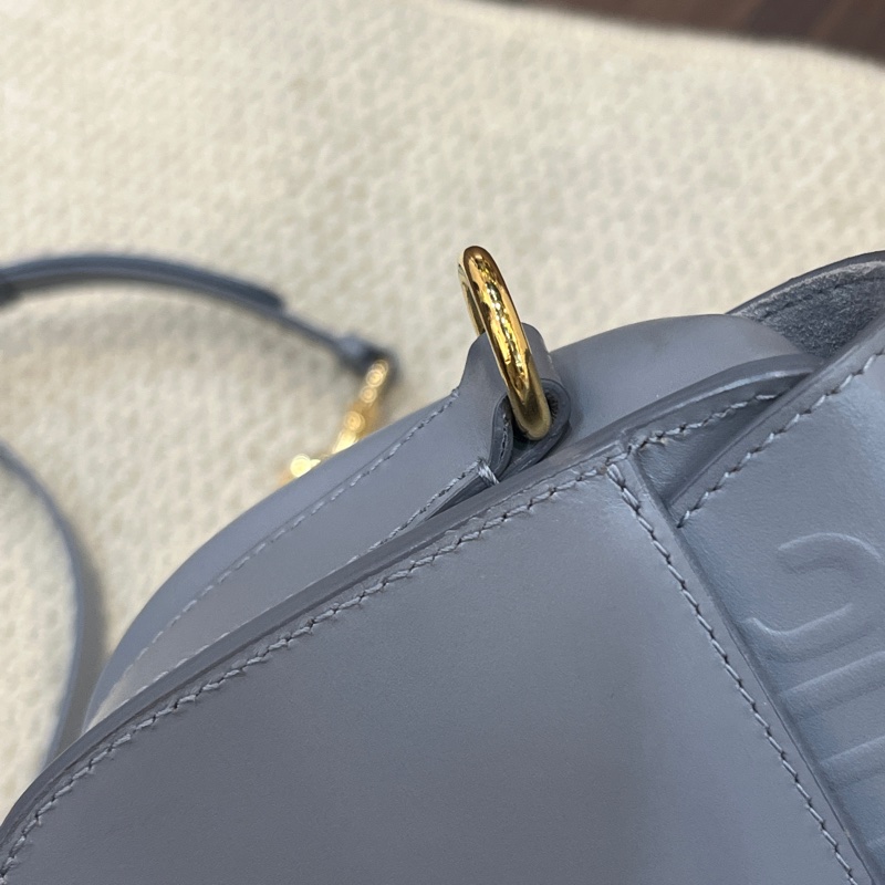 Dior 迪奧 Bobby馬鞍斜挎包 小號 霧霾藍-19