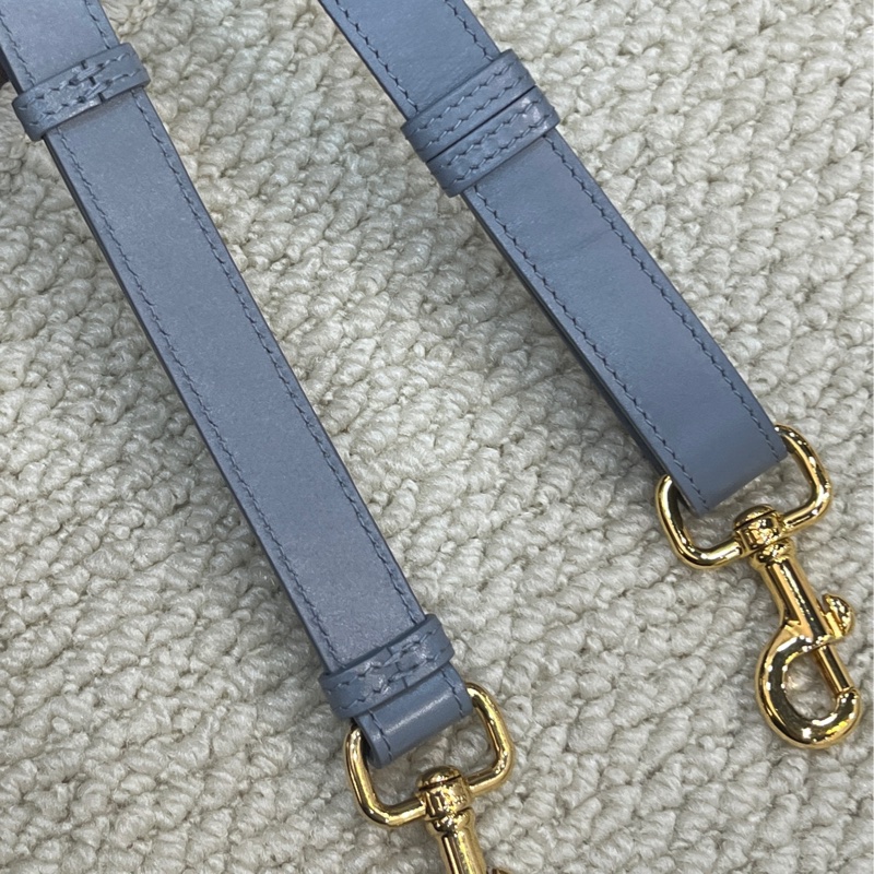 Dior 迪奧 Bobby馬鞍斜挎包 小號 霧霾藍-24