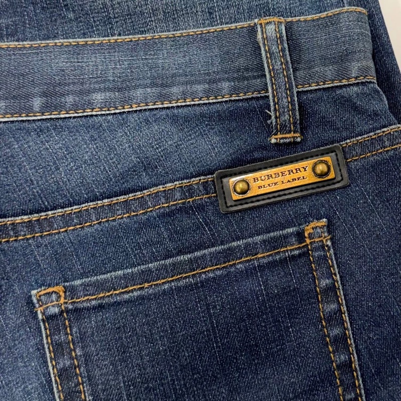 BURBERRY 藍標 彈性緊身牛仔褲-5