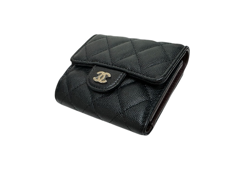 Chanel AP0712 Caviar Wallet 牛皮荔枝短銀包-3