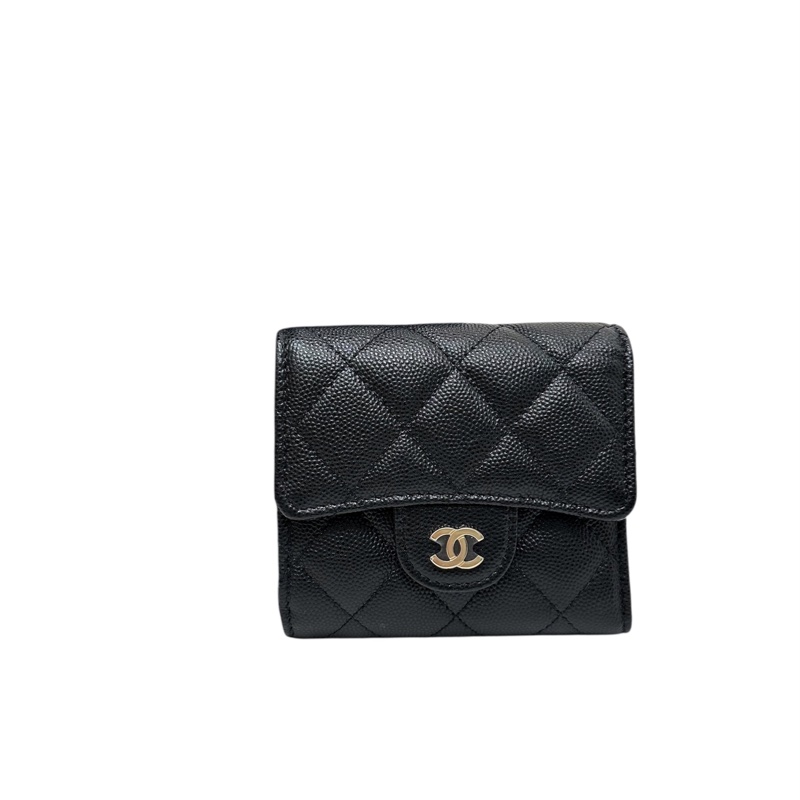 Chanel AP0712 Caviar Wallet 牛皮荔枝短銀包-5