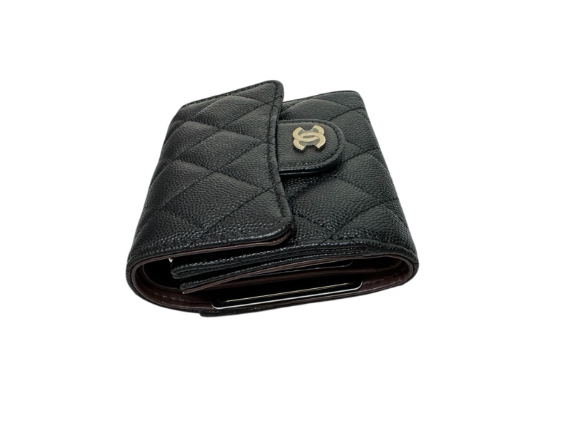 Chanel AP0712 Caviar Wallet 牛皮荔枝短銀包-7