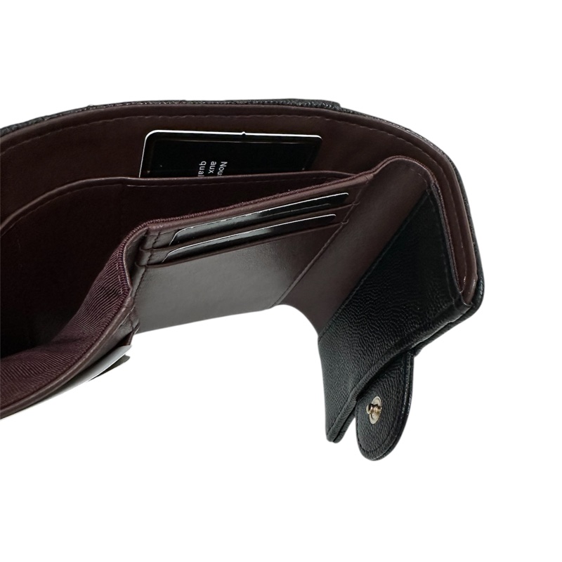 Chanel AP0712 Caviar Wallet 牛皮荔枝短銀包-8