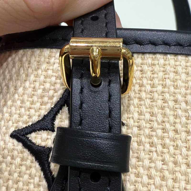 Louis Vuitton - Nano Bucket 帆布編織手提斜背水桶包-10