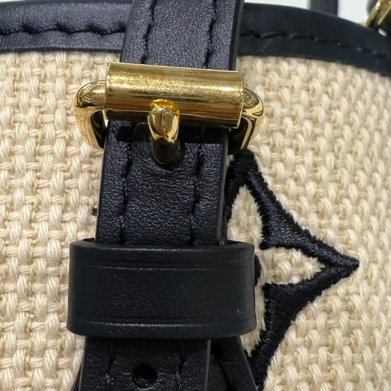 Louis Vuitton - Nano Bucket 帆布編織手提斜背水桶包-11