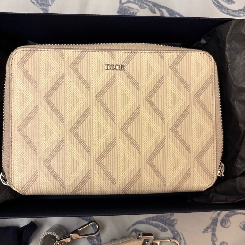 Dior 全新未用 鑽石老花相機包 斜背包 盒子 防塵袋全套-5