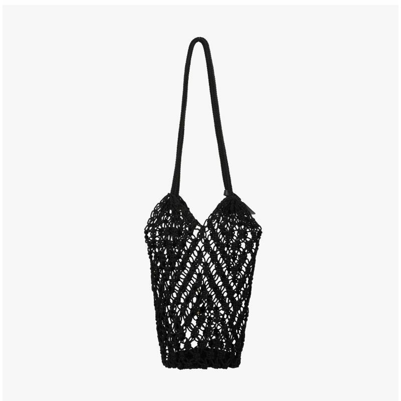 SAINT LAURENT Cassandra Monogram 金色鉤編大手提包 841473 GAAFU 1000-5