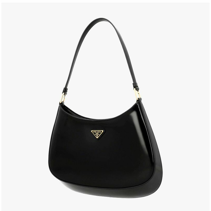 PRADA 1BC499 ZO6 F0632 磨砂 Cleo 三角形標誌女士單肩包-4