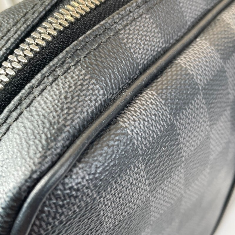 LV路易威登 棋盤格電腦公事包 可拆卸肩帶-13