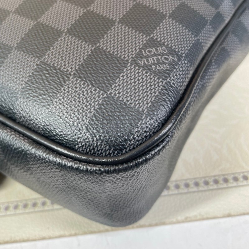 LV路易威登 棋盤格電腦公事包 可拆卸肩帶-18