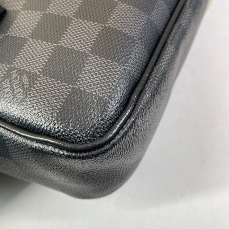 LV路易威登 棋盤格電腦公事包 可拆卸肩帶-19