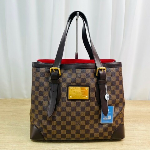 LV/路易威登 棕棋盤格 托特包南瓜包 手提包