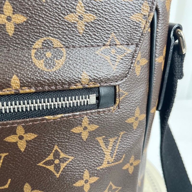 LV路易威登  經典老花郵差包男士斜背包-10